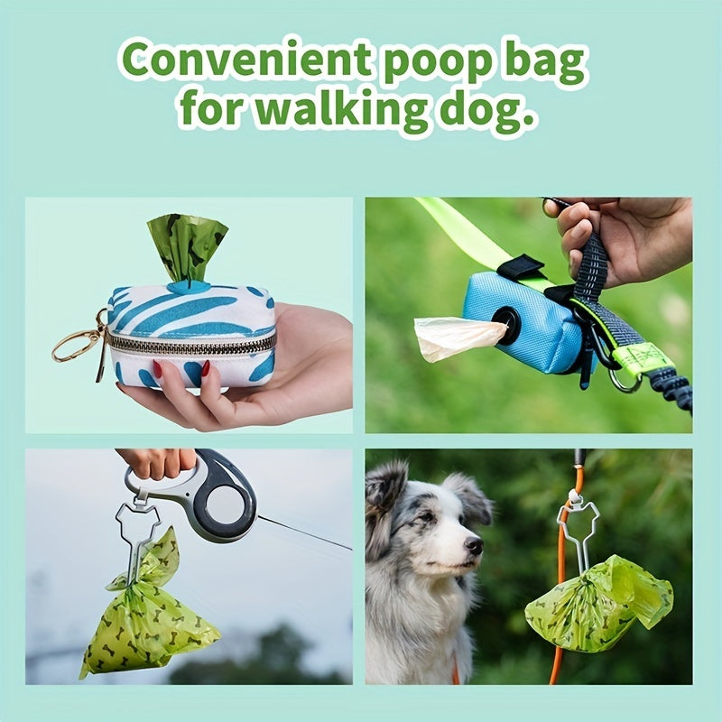 Eco-Friendly Biodegradable Dog Poop Bags – Thick, Leak-Proof with Convenient Dispenser for Hassle-Free Cleanups (6 Rolls / 30 Rolls)