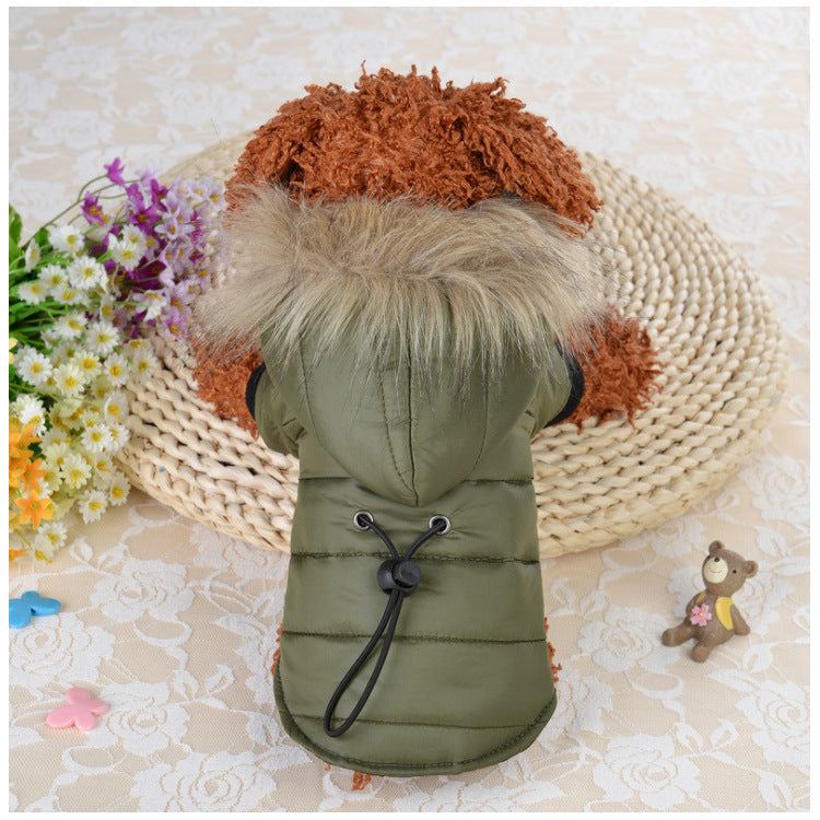 Lightweight Down Cotton Jacket for Pets: Warmth and Comfort Combined