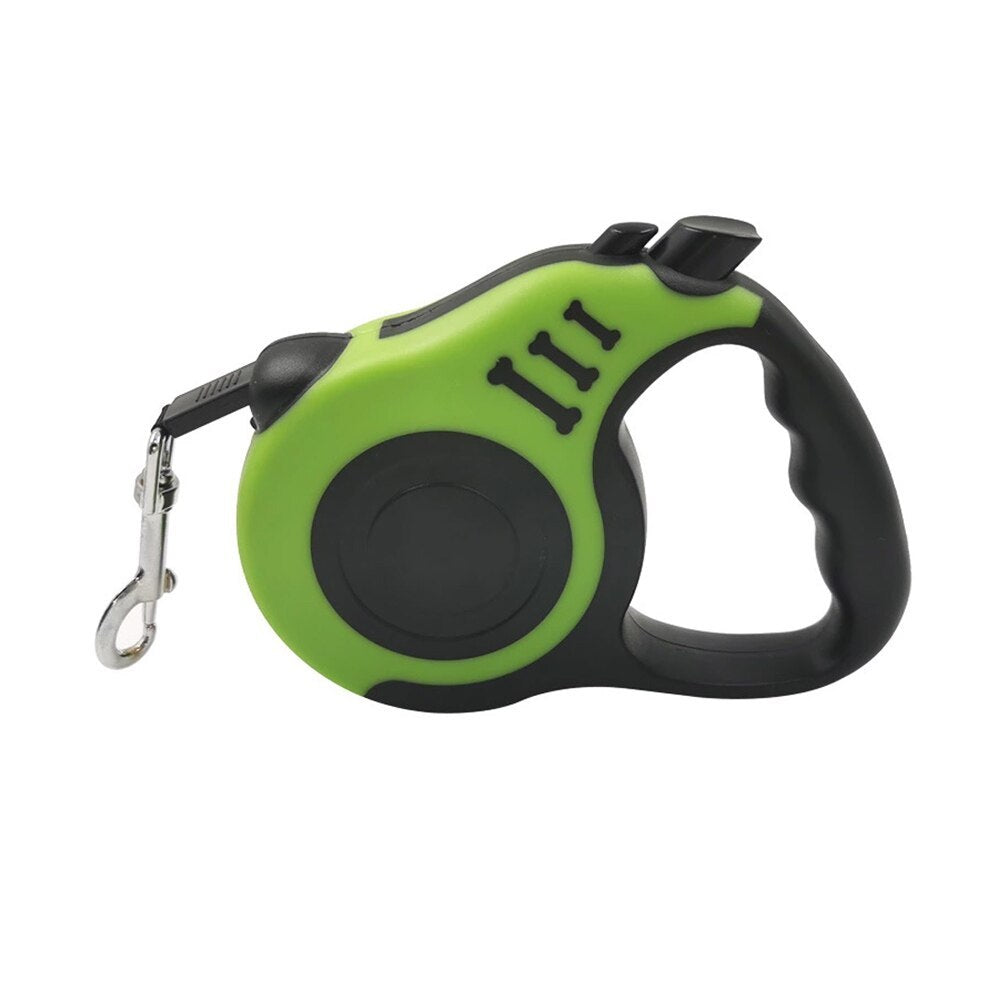 Reliable Automatic Retractable Dog Leash – Ideal for Comfortable Walking and Running – Available in 9.8 Ft (3m) or 16.4 Ft (5m)