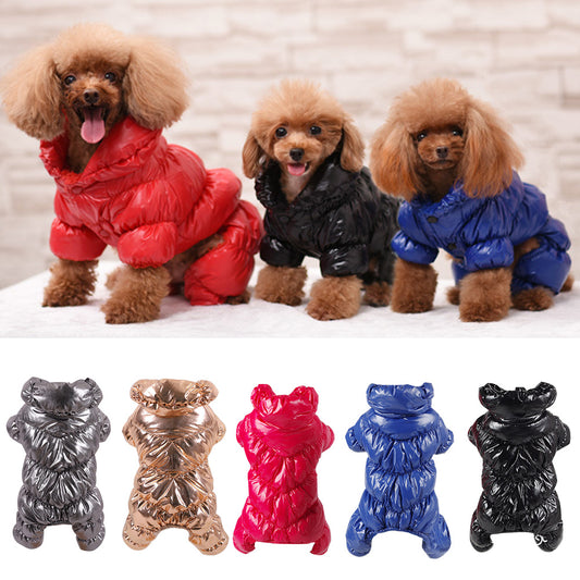 Lightweight Down Cotton Jacket for Pets: Warmth and Comfort Combined